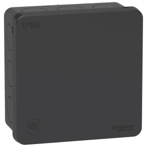 IMT35336 КОРОБКА MUREVA IP65 87х87 (77х77) АНТРАЦ Schneider Electric