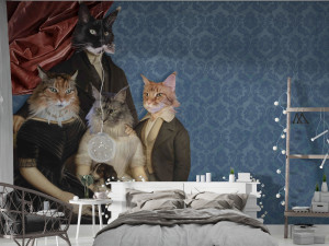 Нетканые дамасские обои