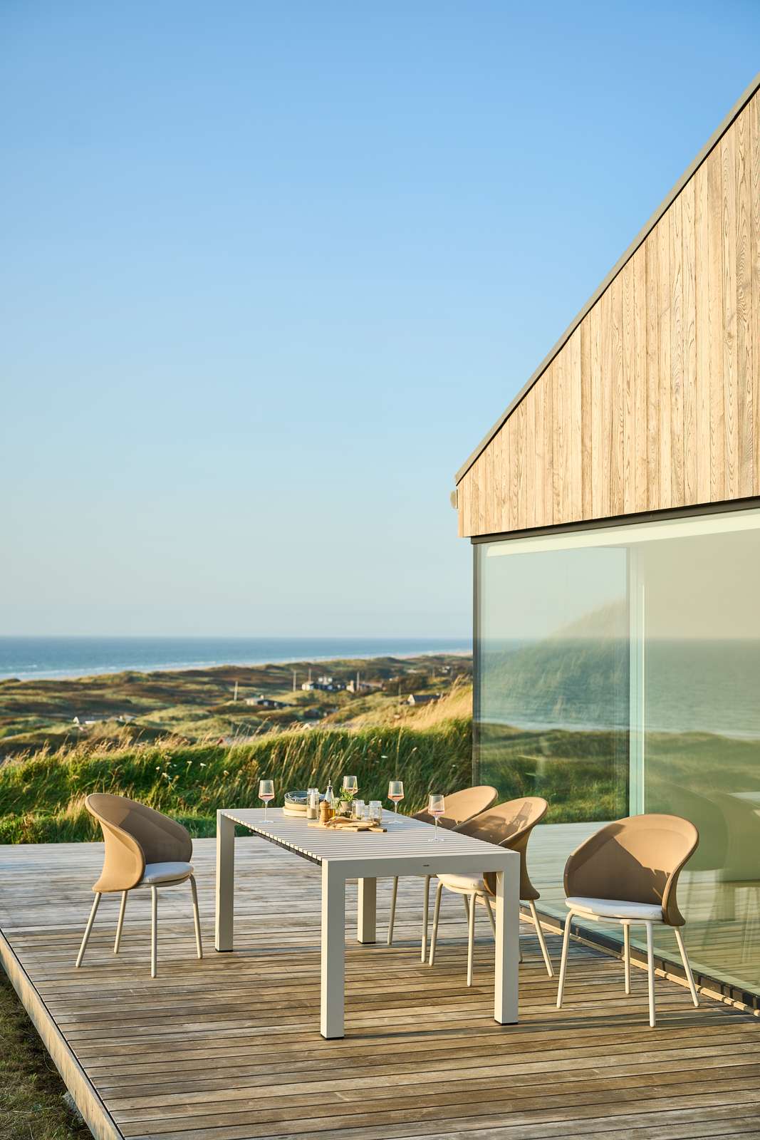 Переработанный пластиковый садовый стул со встроенной подушкой Mindo Mindo 114 ARCH-00139841 - Вид №9