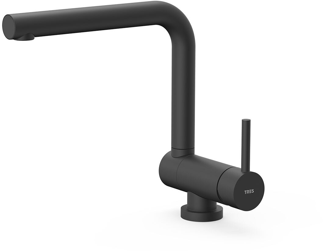 Кухонный смеситель с одной ручкой и откидным носиком для кухни-030335NM TRES