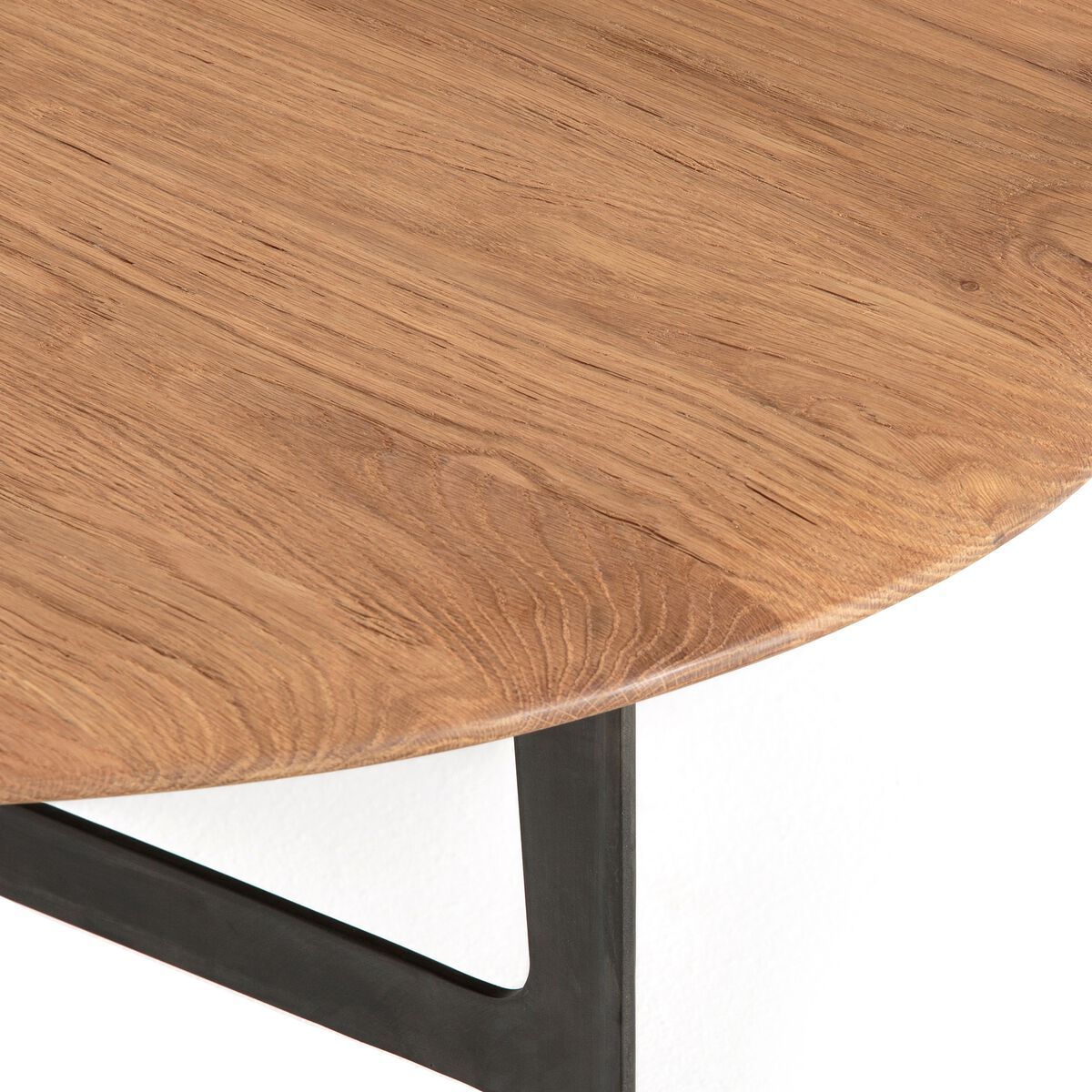 Низкий круглый журнальный столик из дуба AMPM Addison ARCH-00150526 - Вид №4