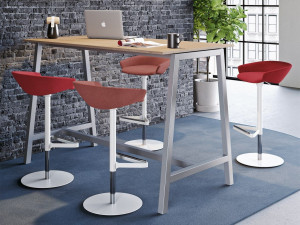 Ткань регулируемая высота поворотный офисный стул