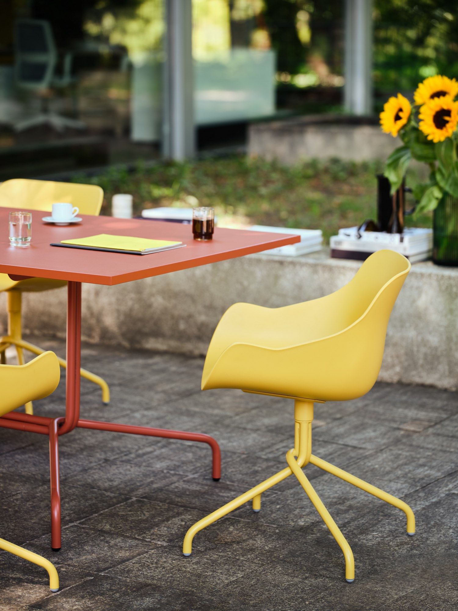 Вращающееся кресло из полипропилена с подлокотниками MDD Baltic ARCH-00095572 - Вид №8