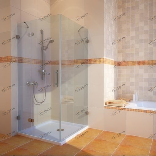 Душевая кабина 70x70 GK-003 стекло прозрачное 6мм GUTEWETTER LUX SQUARE 70X70GK003