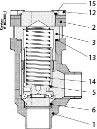 Danfoss CHV-X — обратные клапаны CHV-X 40 D STR клапан обратный 148B6589  - Вид №7
