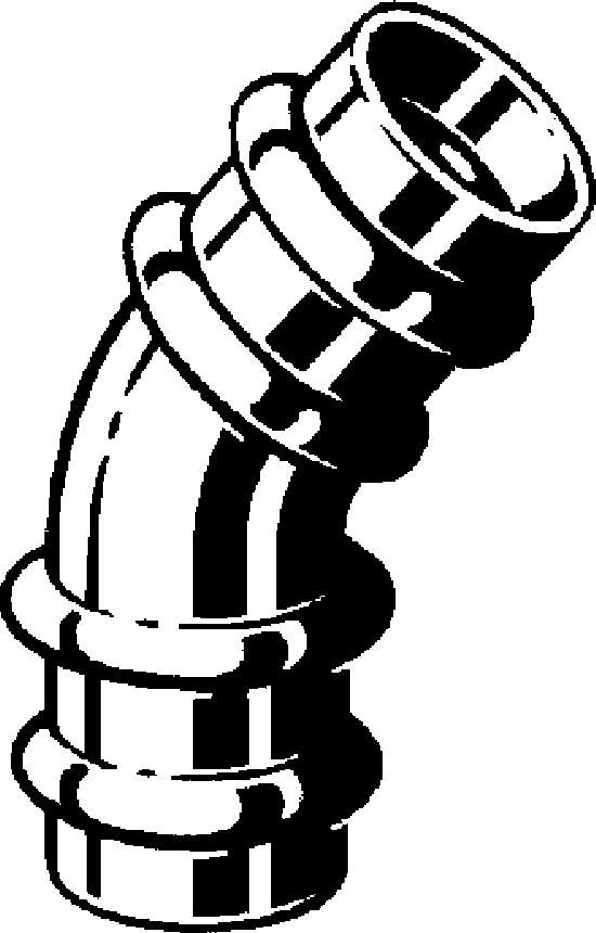 Viega Отвод 45° Sanpress 2226 (116156) 116 156 - Вид №1