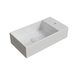 Мини-раковина Slim Mini W41 накладная на столешницу 41x22 см 89316162 STLM-2124668