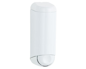 D4B Дозатор жидкого мыла MINI, емкость бака 170 мл, пластик, белый Merida