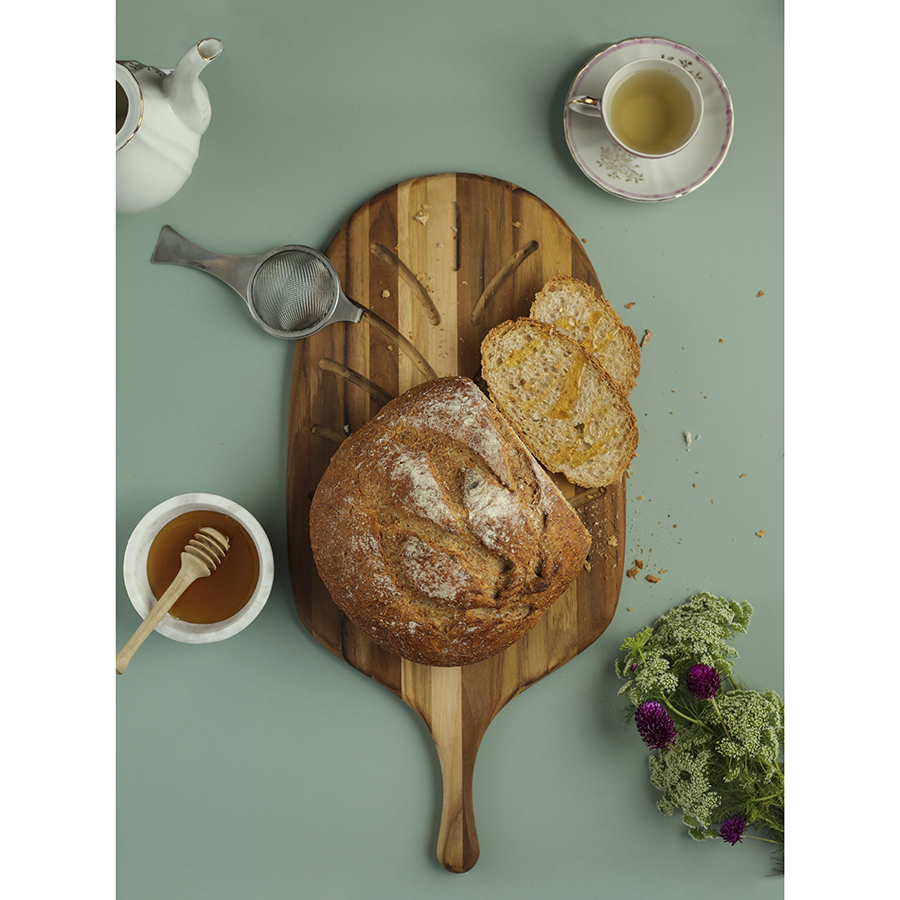 TH701 Доска для хлеба canoe 48х23 см TEAKHAUS  - Вид №1