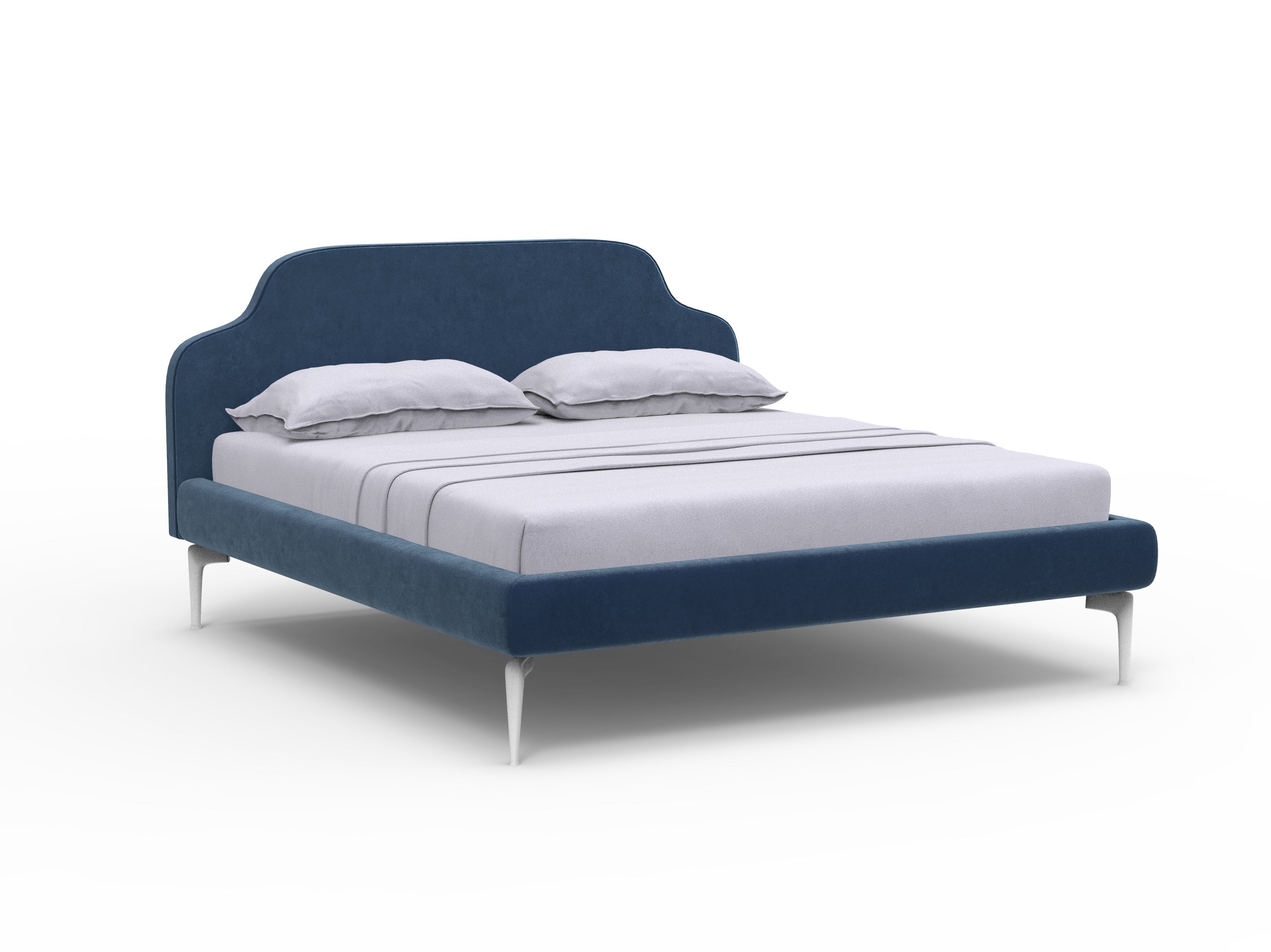 Двуспальная кровать с мягким изголовьем MOMENTI MORFEO MOR5 ARCH-00124758 - Вид №1