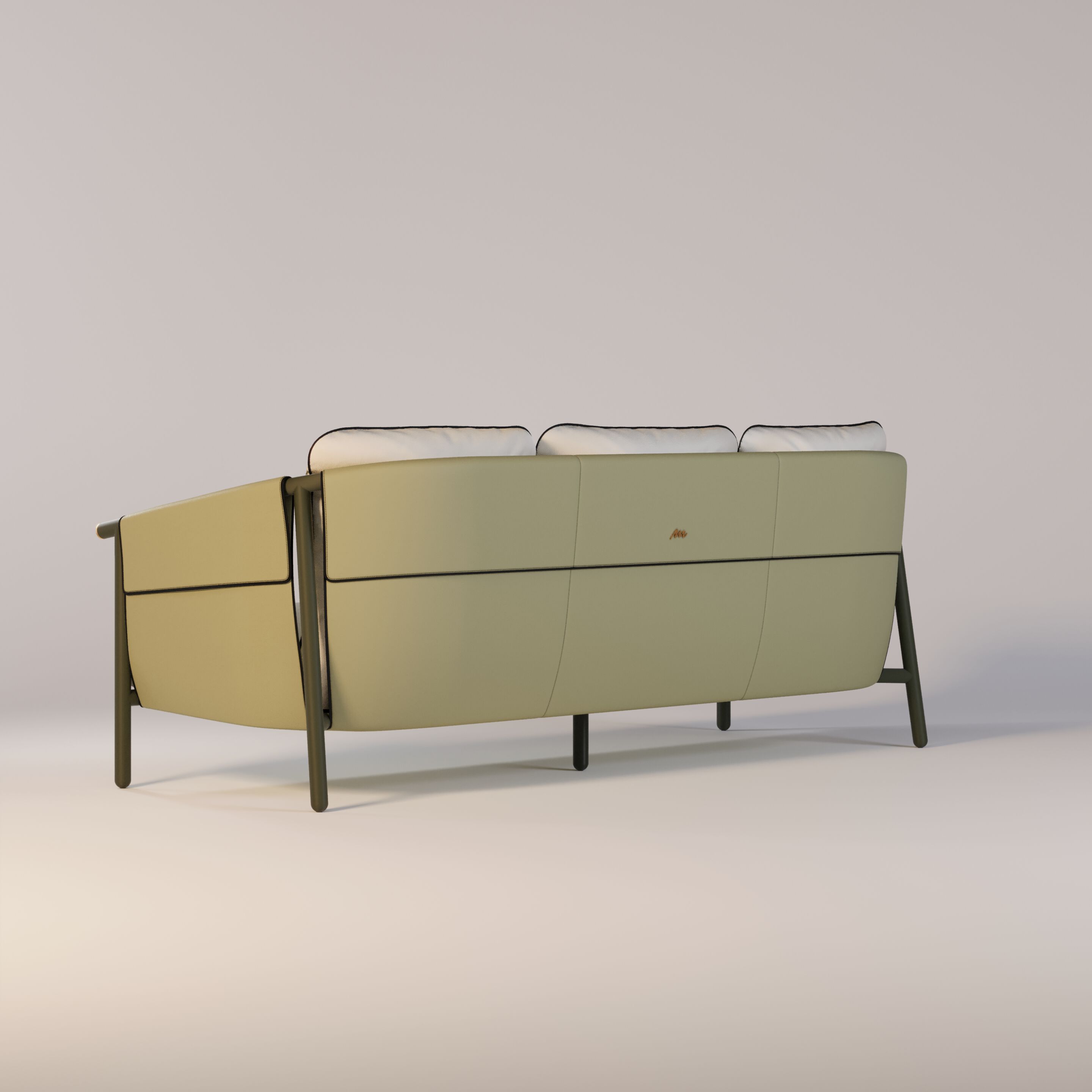 3-местный тканевый садовый диван Myface Селин ARCH-00066597 - Вид №5