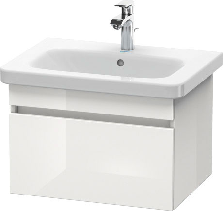 DS638000707 DuraStyle Тумбочка подвесная Бетонно-серый матовый декор Duravit - Вид №2