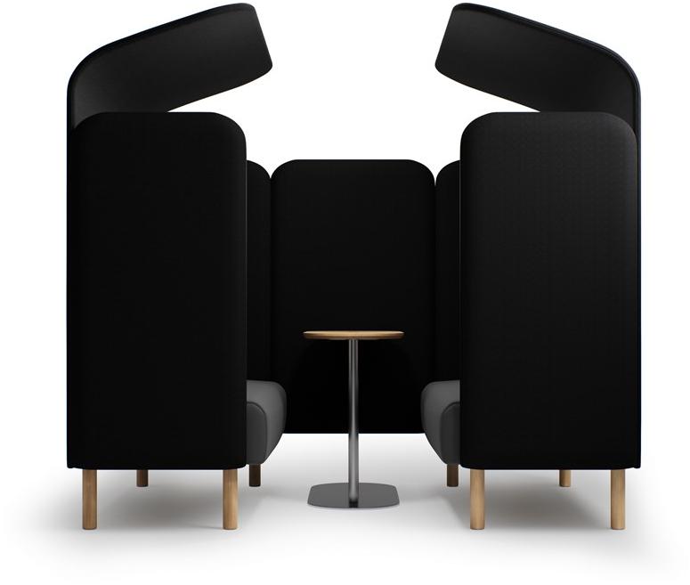 SOFTREND Акустический офисный островок из ткани для кофе-брейка August sun-id-1372617 - Вид №1