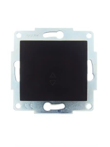 ASTI Выключатель проходной чёрный бархат механизм