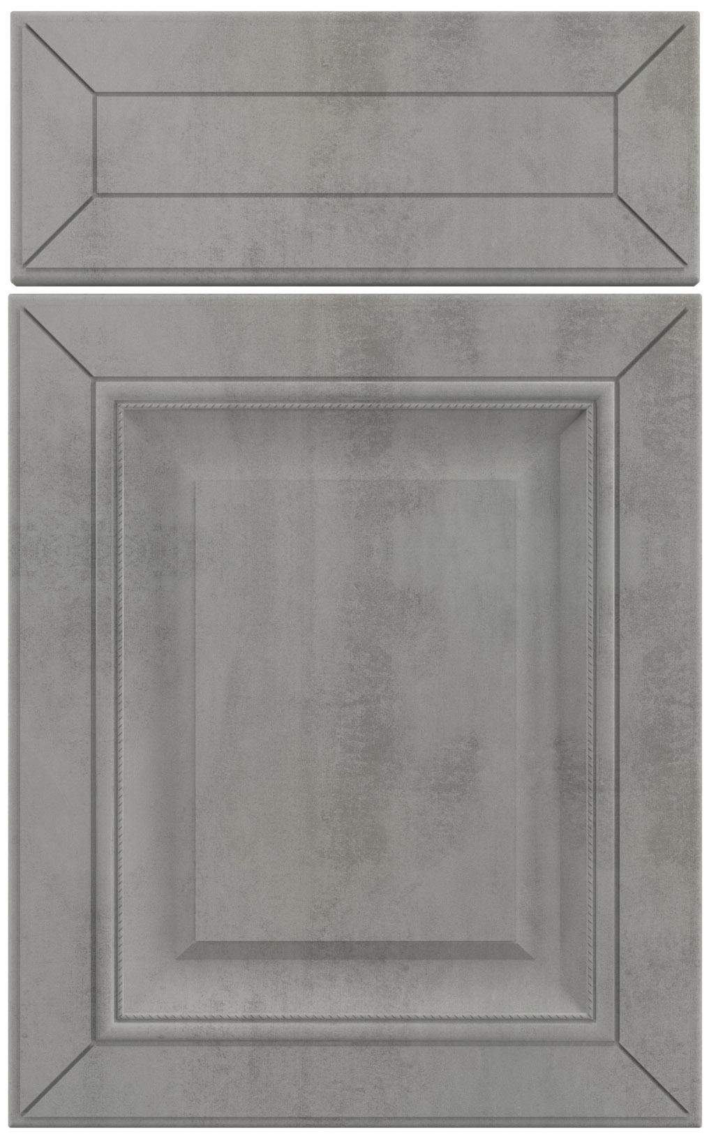 Фасады для кухни Классика Фрезеровка «Сорбонна+» Бетон серый №286 SIDAK SIST266-10644