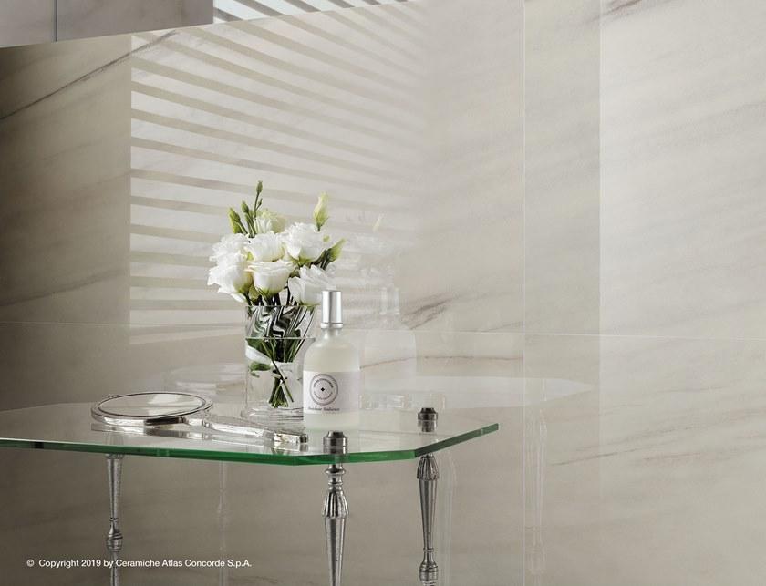 Atlas Concorde Белая плитка для стен с эффектом мрамора Marvel dream sun-id-1460935 - Вид №63