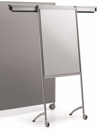 TALIN Офисная доска из окрашенного металла на колесиках Multikom sun-id-1471681 - Вид №1