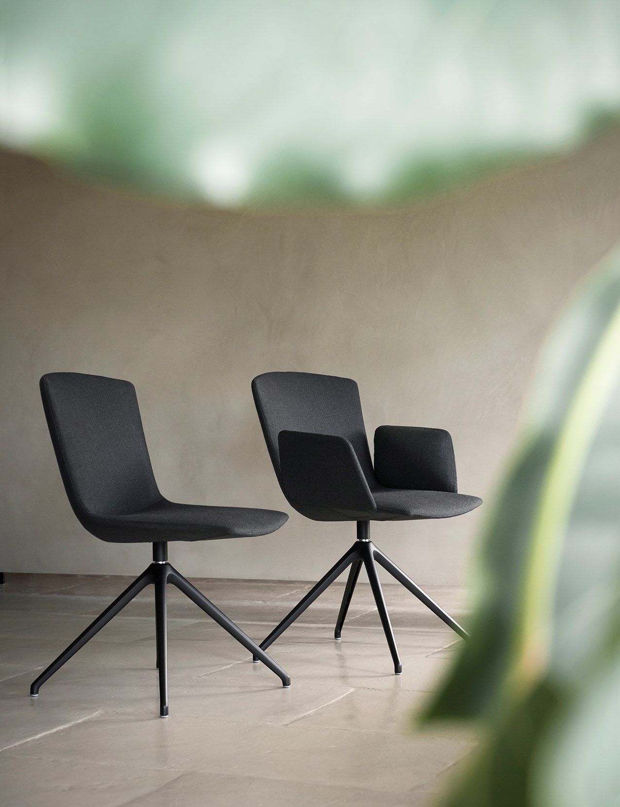 Мягкое вращающееся кресло с 4 спицами Desalto Calum ARCH-00047840 - Вид №3