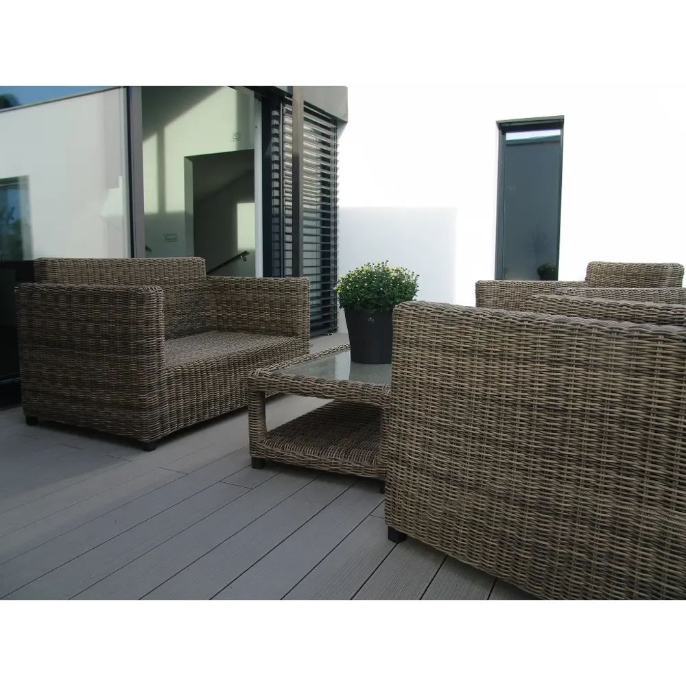 Террасная доска ДПК CM Decking Grand цвет Венге 3000x190x25 мм вельвет 0.57 м² STLM-2196740 - Вид №9