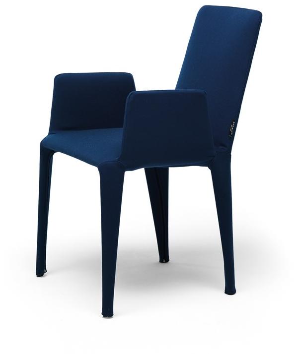 EPÒNIMO Мягкое бархатное кресло с подлокотниками Nova Nv002 - Вид №3