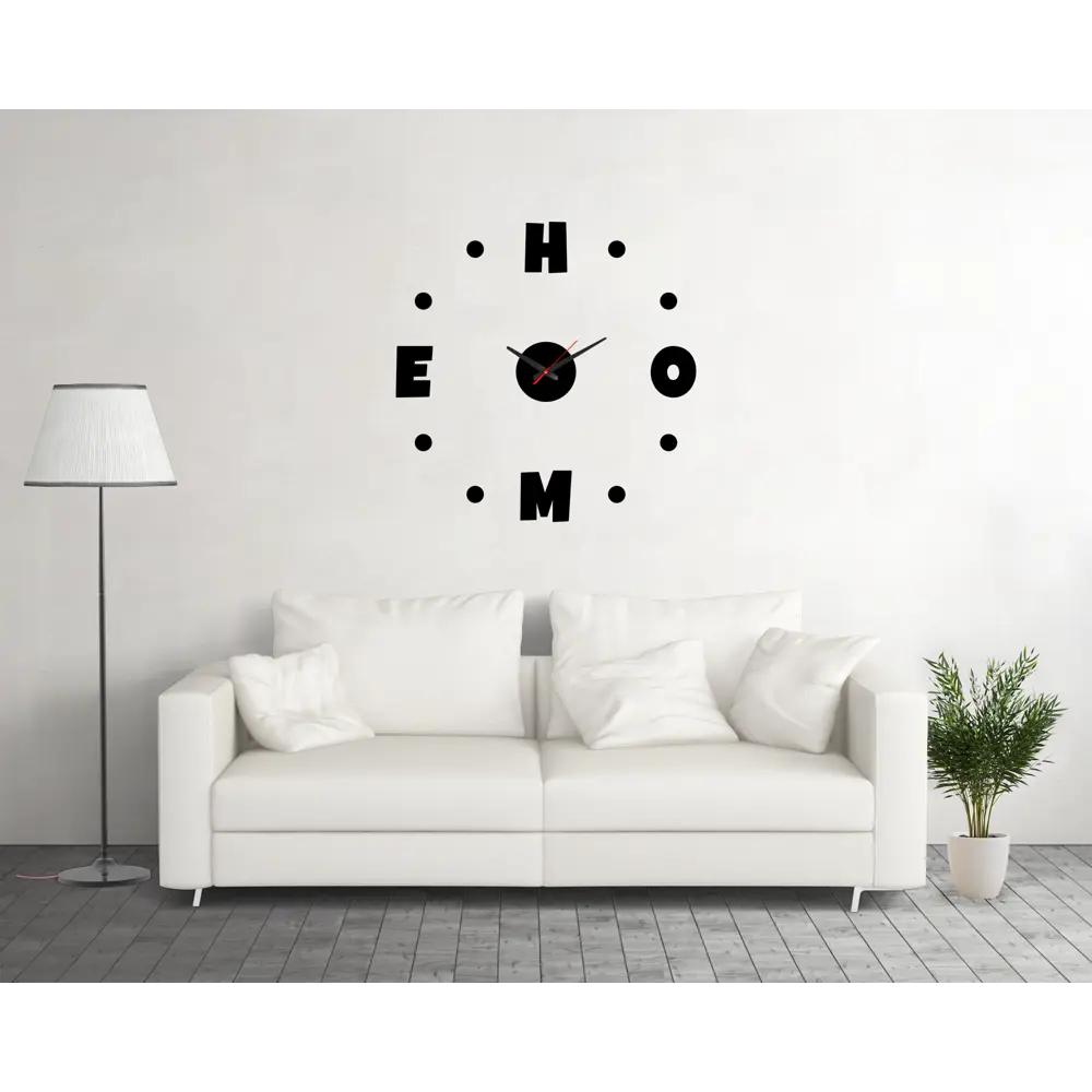 Часы настенные Постер-лайн 70806 ø80 см цвет черный STLM-2066912 - Вид №3