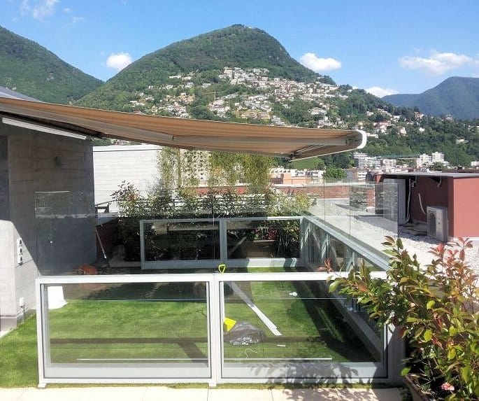 Перила из алюминия и стекла GM MORANDO Bellavista System ARCH-00121256 - Вид №1