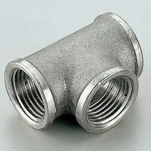 Тройник В никелированный TIEMME 2"