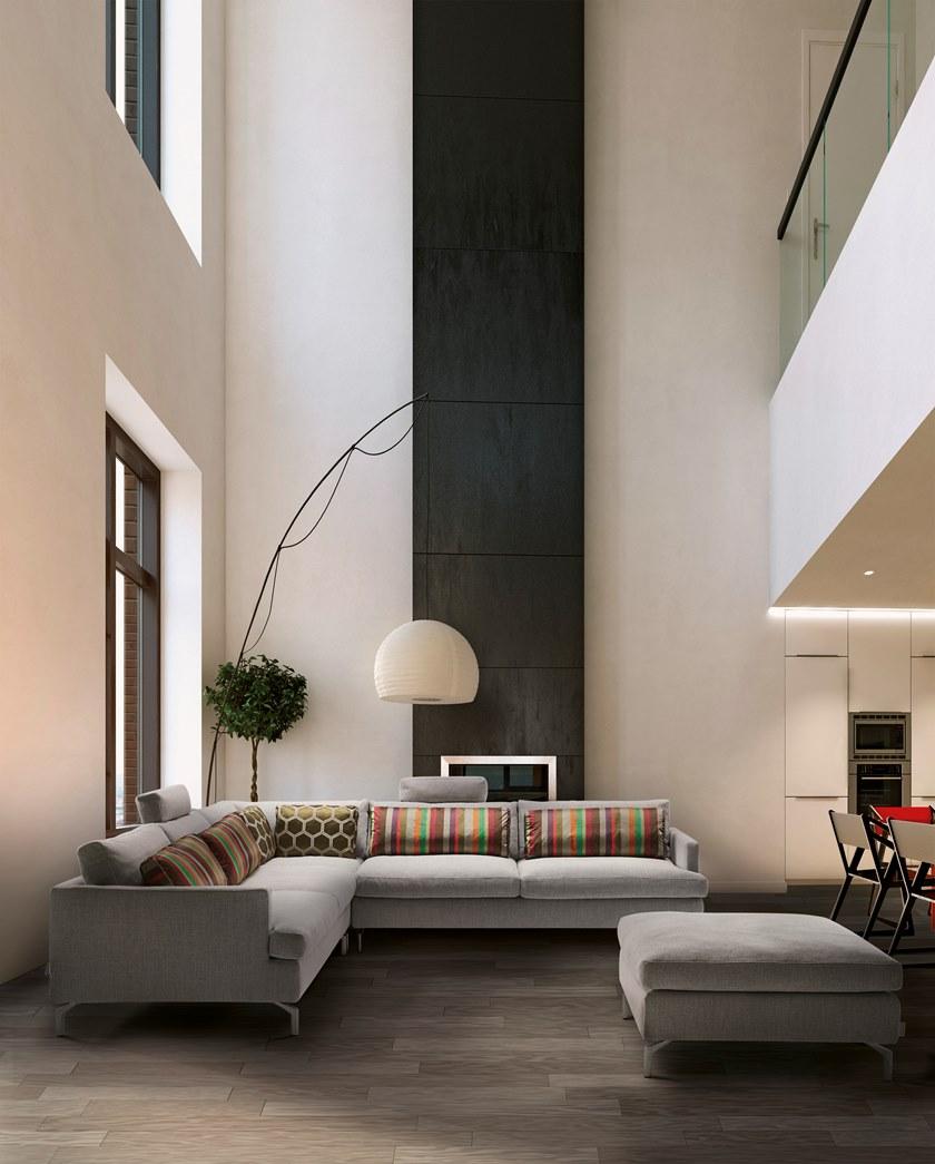 Milano Bedding Модульный угловой диван со съемным чехлом из ткани sun-id-1384425 - Вид №1