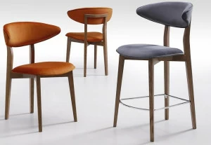 Natisa Мягкий стул из ткани Flare