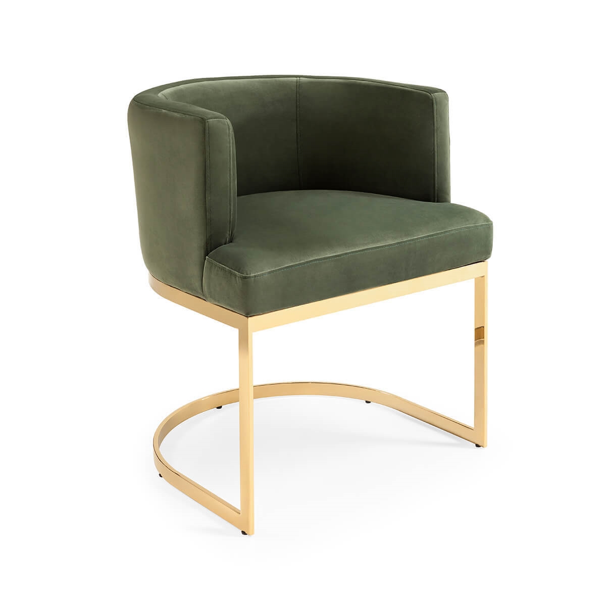 700427-79 ABHIKA СТУЛ PIMPI OLIVE GREEN 