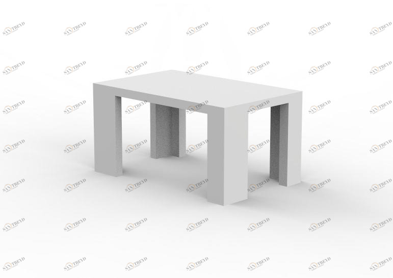 Mobilspazio Низкий прямоугольный журнальный столик Zeus sun-id-1469007