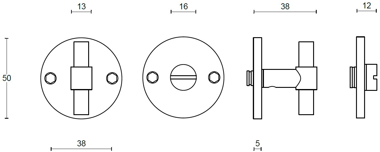 Formani Собачка из нержавеющей стали One Pbwc50 - Вид №5