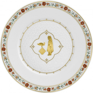 10544000 Furstenberg Тарелка десертная Furstenberg "Раджастан, Павлин Махараджи" 16см Фарфор