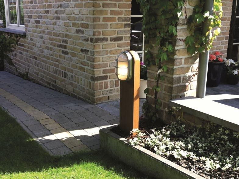 BEL-LIGHTING Столбик для фонарей / патрон в iroko  965.00.42  - Вид №3