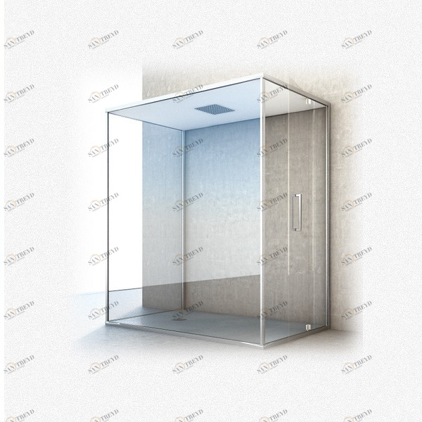 Ограждение для душа и турецкой бани Gemini 6 130х100 см 1GNS9S0 Gruppo Geromin