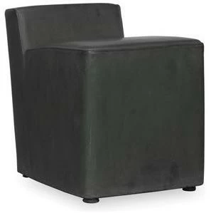 BAXTER Кресло из стекловолокна, обтянутое кожей Graz baby