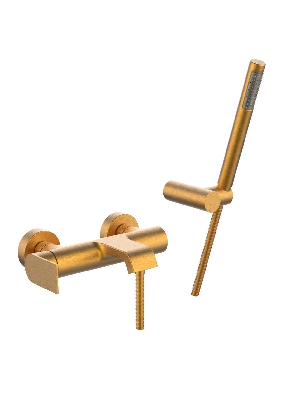 Настенный смеситель для ванны с ручным душем Rubinetterie Frattini Птолемей ARCH-00068297 - Вид №18