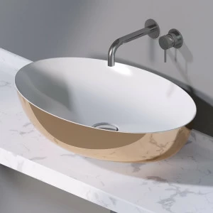 L600255 Накладная раковина на столешницу  овальная A. e T. Italia ELITE