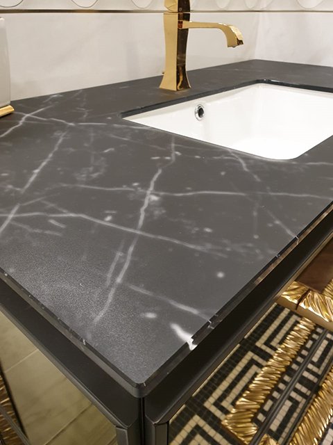 Столешницы для кухни - Неро маркина C-VD LIGRON LIST474 171 - Вид №8