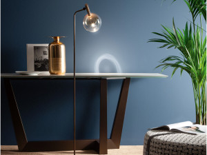 Торшер из боросиликатного стекла