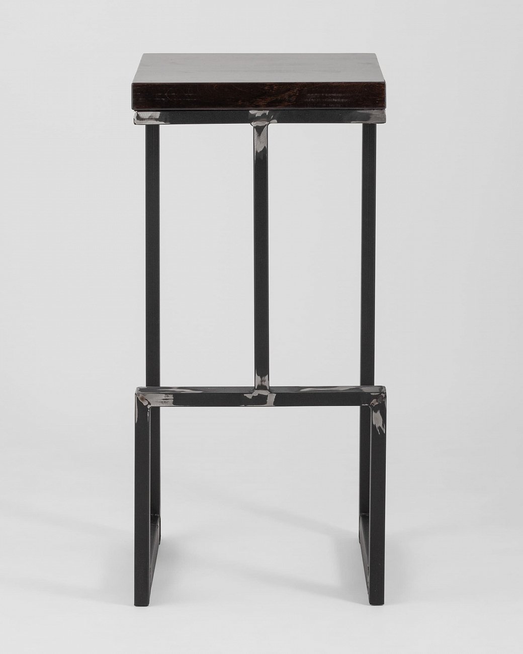 Барный стул коричневый с деревянным сиденьем "Альтрон" STOOL GROUP  00-3945991 Коричневый  - Вид №2