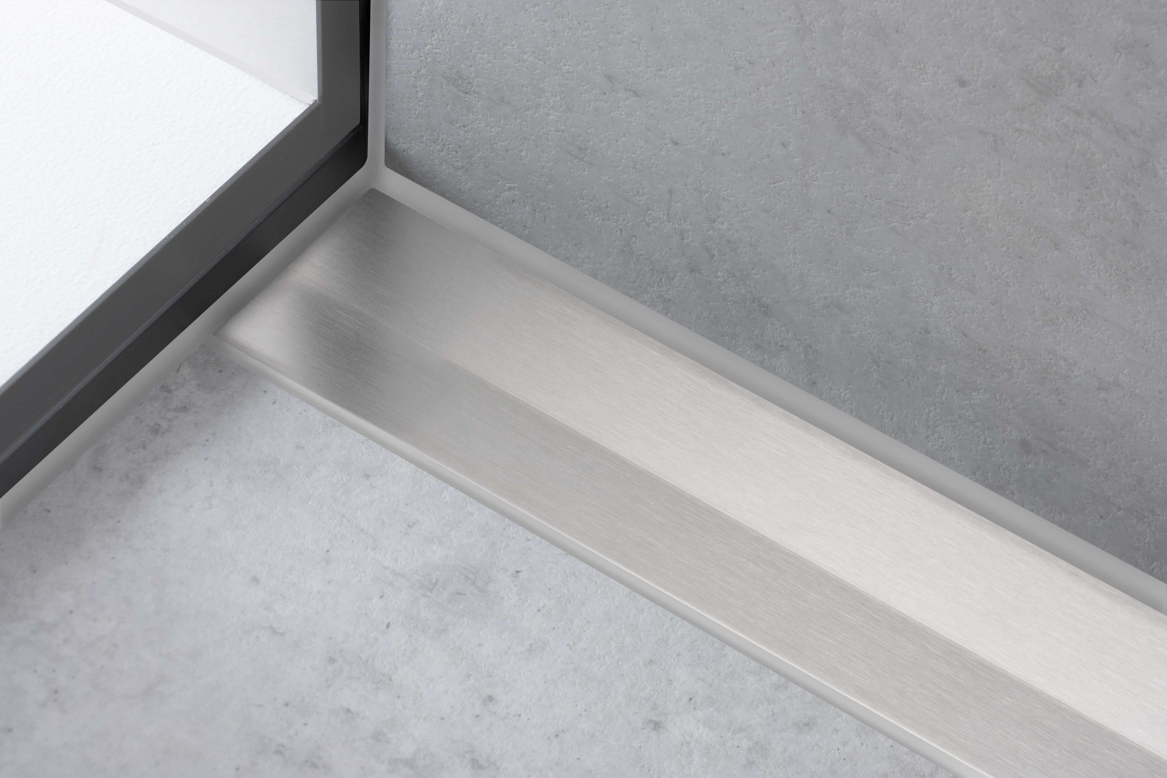 56053700 RainDrain Flex Finish набор трап для душа 1000, режущийся для настенного монтажа Hansgrohe  - Вид №2