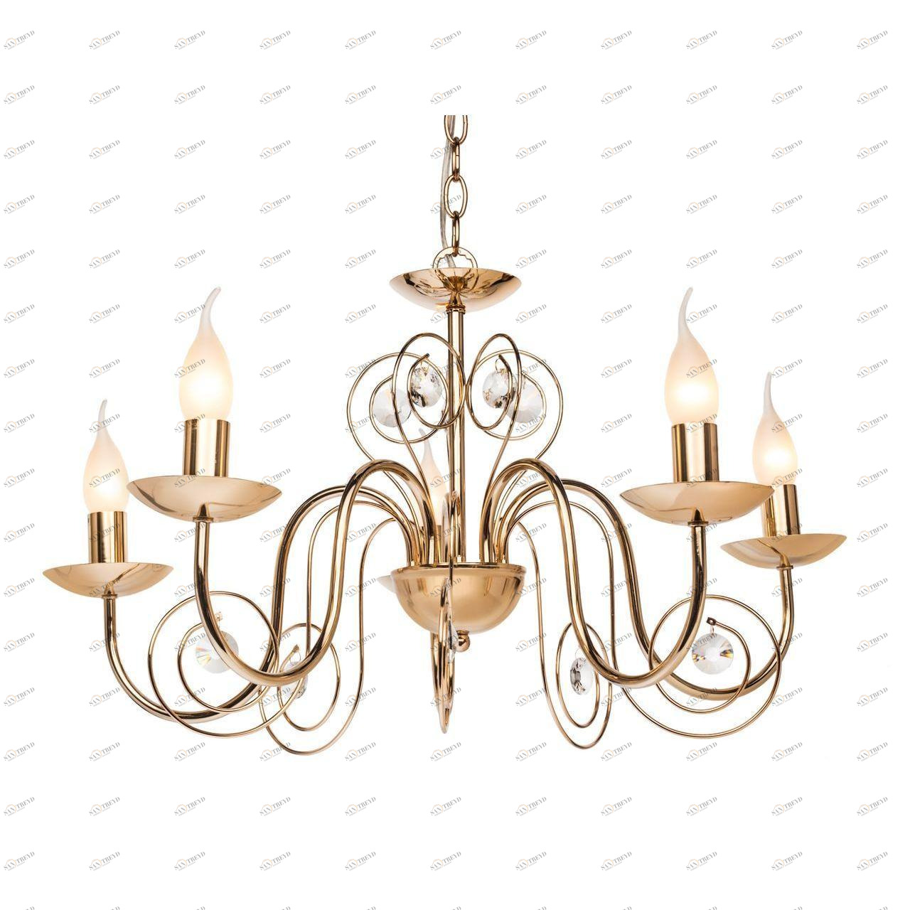 Подвесная люстра Silver Light Fancy 121.58.5 SILVER LIGHT FANCY GOLD 185985 Золотой 