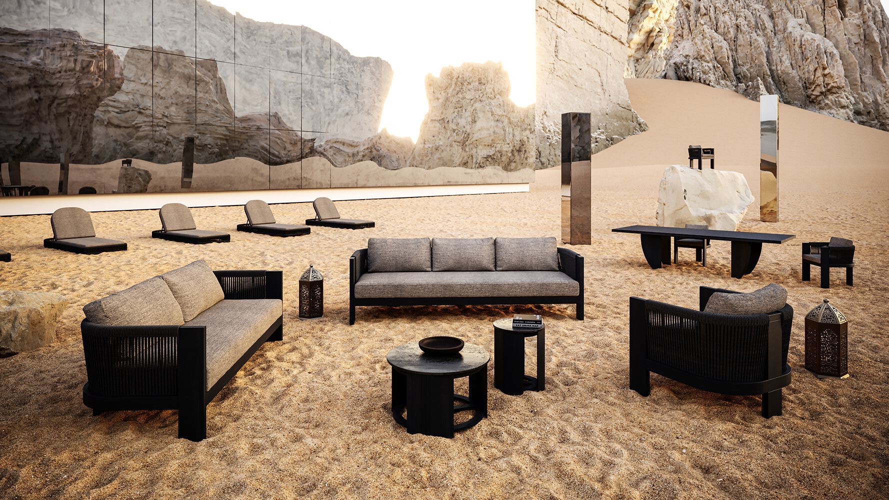 Прямоугольный садовый стол SNOC Ralph ARCH-00100594 - Вид №6