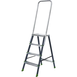 Стремянка стальная Новая Высота NV2136 4 ступени, максимальная нагрузка 150 кг