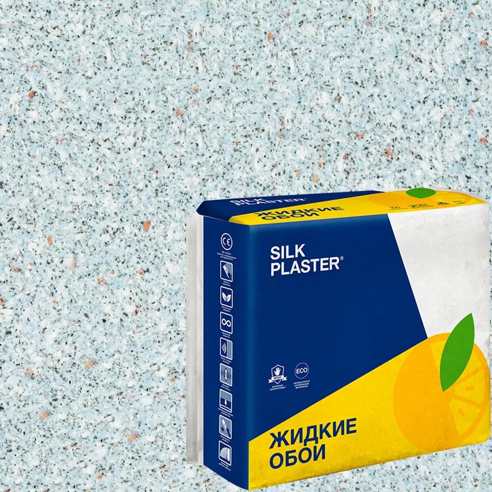 Жидкие обои Silk Plaster Absolute А242 1.1 кг цвет морской волны 82736043 STLM-2141069 