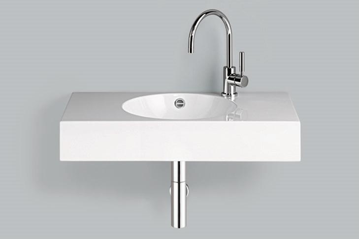 4230000400 Умывальник, wt.mc800h, белая, для простого ухода Alape серия MC 