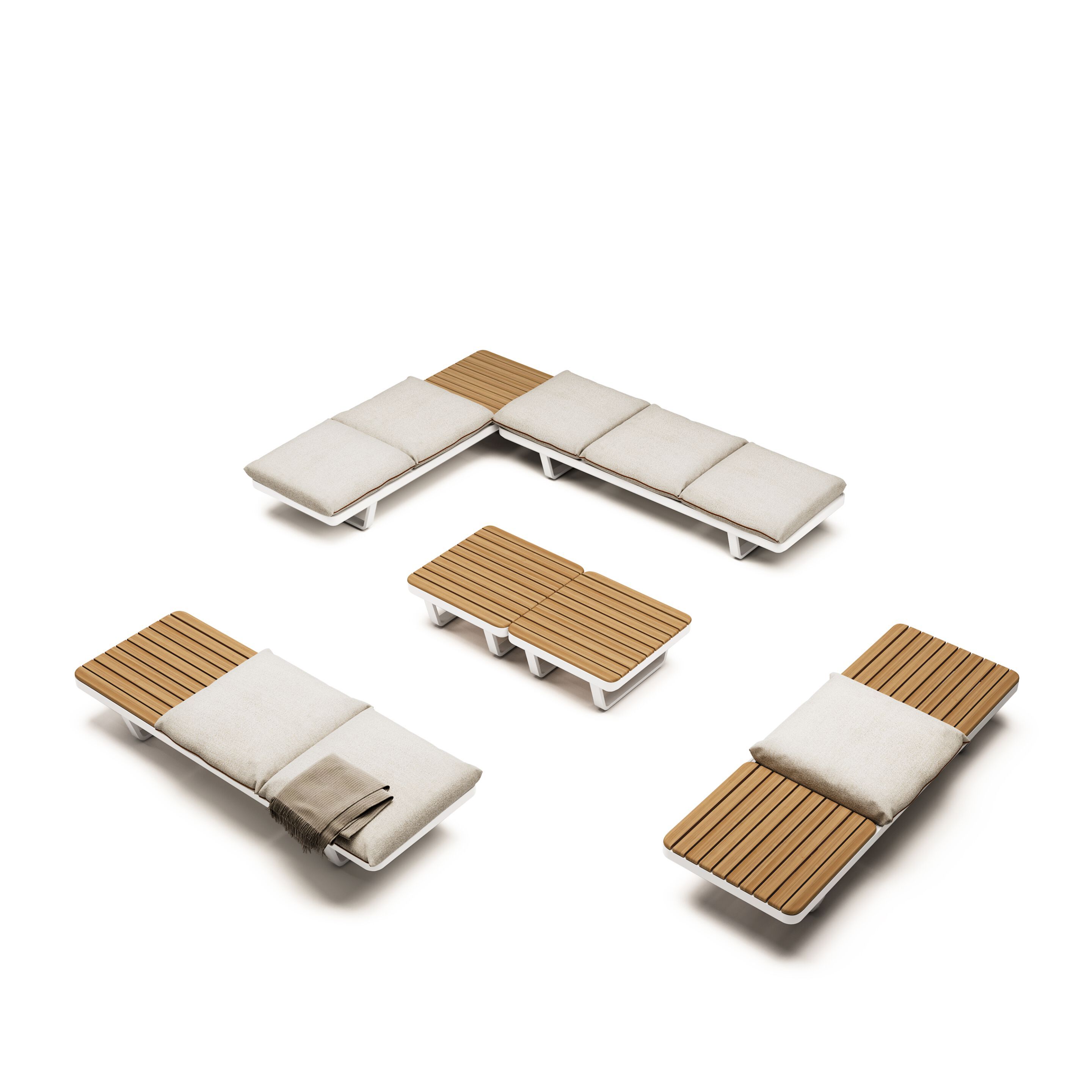 ТИК сани квадратный садовый столик Atmosphera Венеция ARCH-00106205 - Вид №6