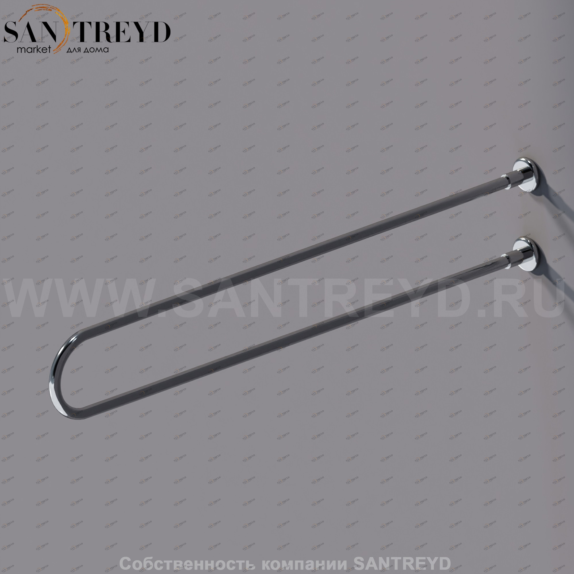 Agape O Полотенцедержатель 40 см хромированный AFER0864A Аксессуары O