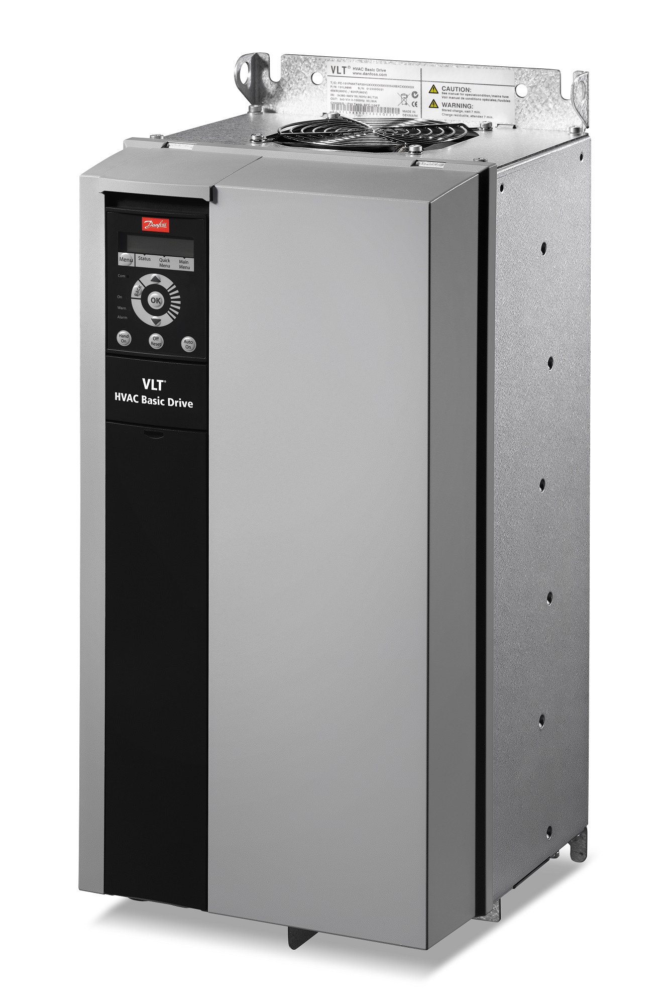 Danfoss VLT HVAC Drive Basic FC 101 — экономичные преобразователи частоты для инженерных систем зданий мощностью от 0,37 до 90 кВт FC-101P11KT4E5AH3XAXXXXSXXXXAXBXCXXXXDX 131N0192  - Вид №7